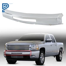 Chrome Steel Front Bumper Impact Face Bar For Chevy Silverado 1500 2007-2013