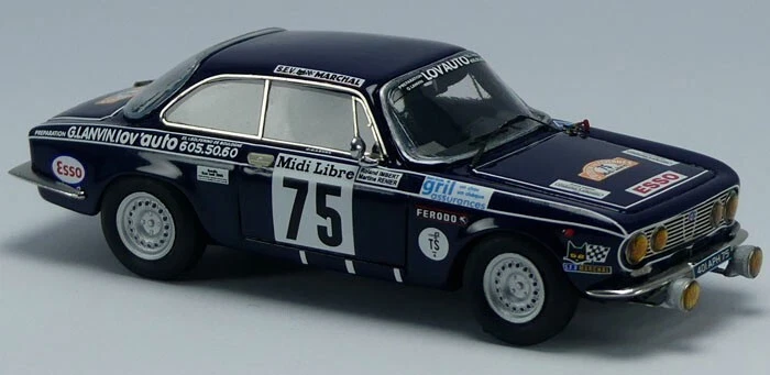 kit ALFA ROMEO 2000 GTV TOUR de FRANCE + CEVENNES 1975 Arena 1273K - Immagine 3 di 3