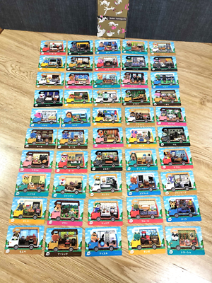 Animal Crossing amiibo card all 50 complete Leaf Welcome Plus +