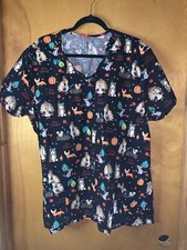 womens plus size scrub tops