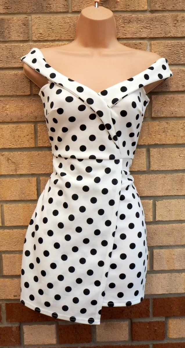 Polka dot dress bodycon 2025