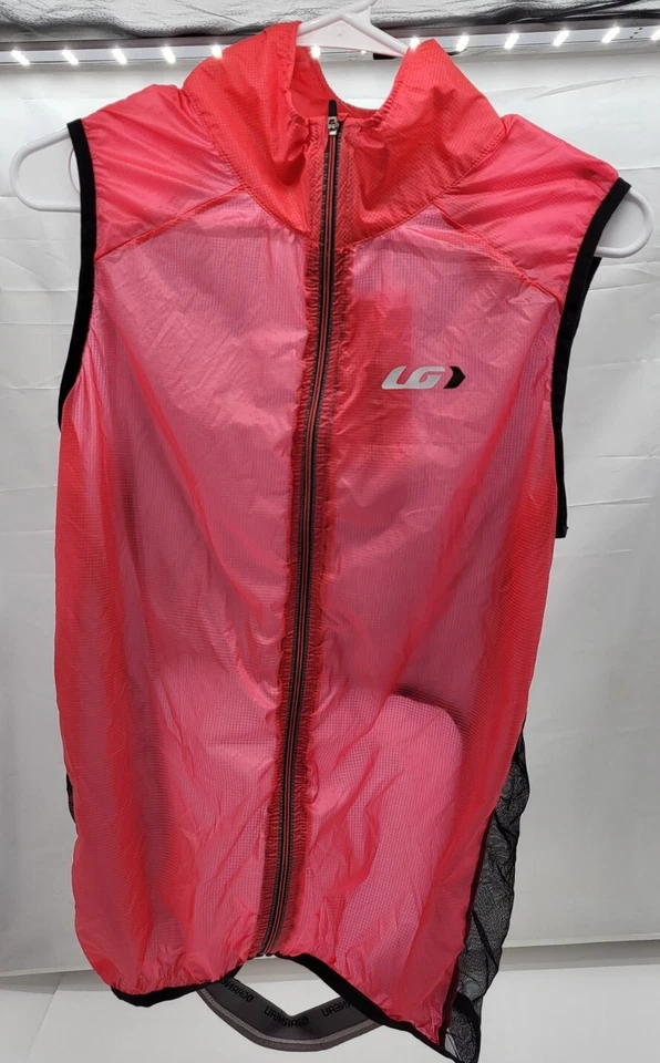Louis Garneau Women's Speed Zone Xtra-Lite Cycling Vest Pink Size: Large Lycra - Image 3 of 4