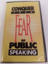 Conquer Your Fear of Public Speaking Gloria Goforth 1992 VHS Video Cassette LN