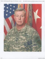 David McKiernan- Signed Paperstock Photograph (Four-Star General)