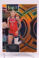 2024 Panini Select WNBA - Shakira Austin #139 Orange Prizm /125