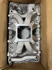 For Ford Small Block Windsor V8 5.8l 351w Aluminum Dual Plane Intake Manifold
