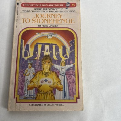 Journey to Stonehenge by Fred Graver Choose Your Own Adventure CYOA #35