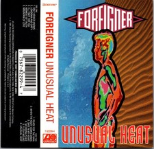 Foreigner Unusual Heat Rock Music Audio Cassette Tape 