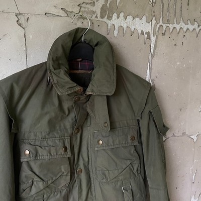 barbour x tokito military field jacket multi pocket hooded ventile