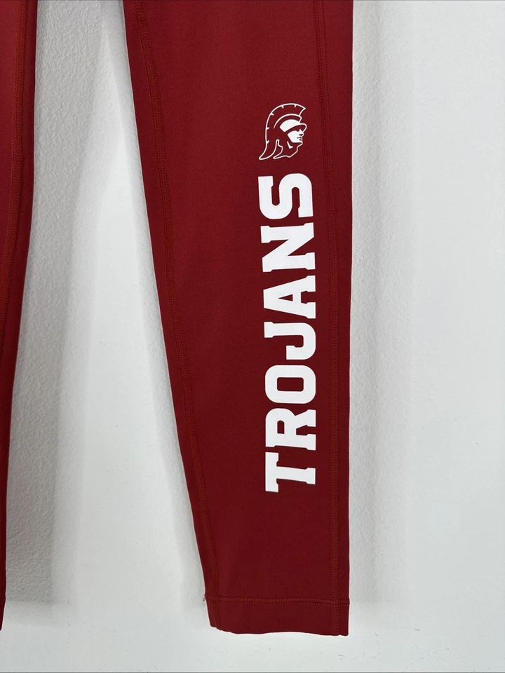 Pantalones de compresión Nike Pro USC Trojans para hombre talla L rojos gimnasio atléticos  Foto 4 de 4
