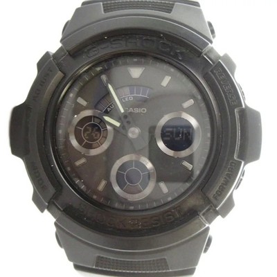 Casio G-Shock AW-591BB Watch, Quartz, Analog-Digital, with Calendar, Logo,