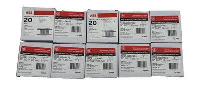 #ad New GE THQL1120PAF2 Arc Fault Circuit Breaker AFCI 20A 1 Pole 120 240V Lot of 10 $285.00
