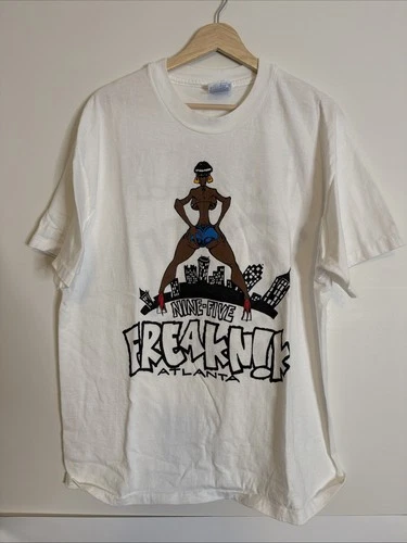 Freaknik Shirt Size XL Hip Hop Rap Tee 1990s vintage concert t-shirt, vintage, size XL, single stitch, B+ condition