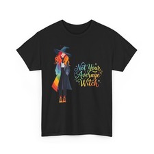 Not Your Average Witch T-Shirt   Rainbow Witc...