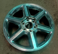 2007-2009 GMC Envoy 18x8 Polished Finish 6 Spoke Wheel Rim OEM