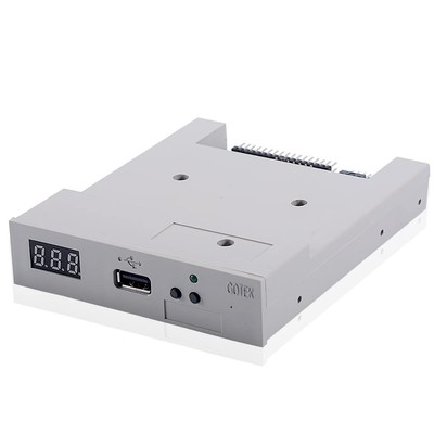 SFR1M44-U100 3.5 Inch 1.44MB USB SSD Floppy Drive Emulator Grey