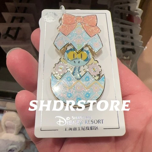 Disney pin authentic 2026 easter Zootopia gary snake egg shanghai disneyland