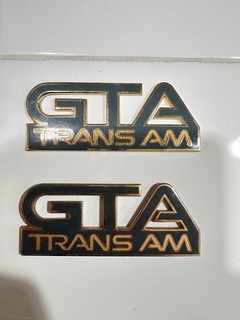 Pontiac Trans Am GTA Fender Emblems
