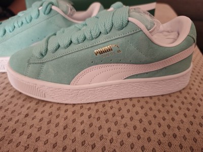PUMA SUEDE XL Mint PUMA White Sneaker Gr.37.5 NEU & OVP