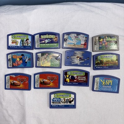 Leapfrog Leapster Lot Of Vintage Early 2000s Educational Games 13 Total!