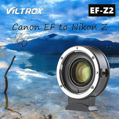 VILTROX EF-Z2 Auto Focus Lens Adapter for Canon EF/EF-S Lens to Nikon Z mount