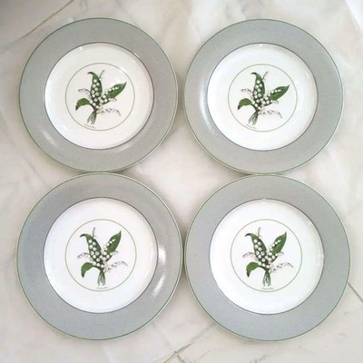 Christian Dior MILLY LA FORET Dinner Plate 4 Set 27cm Lily of the
