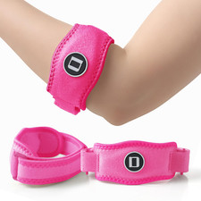 Tennis Elbow Brace for Women  Men, Adjustable Golfer Elbow Strap with Compressi