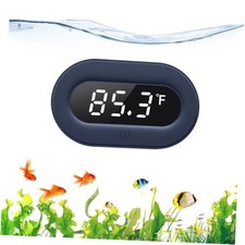 Fish Tank Thermometer, LED Digital Aquarium Thermometer Highly White Display