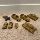 Marx Desert Fox 4178MO US Vehicles & Howitzer
