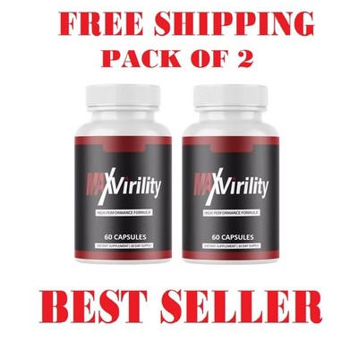 Max Virility  Pills for MEN to Boost Performance Stamina & Endurance  120ct