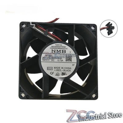 NMB Fan 3615RL-05W-B46 DC 24V 0.73A 92*92*38MM Cooling Fan Inverter Fan ACS880