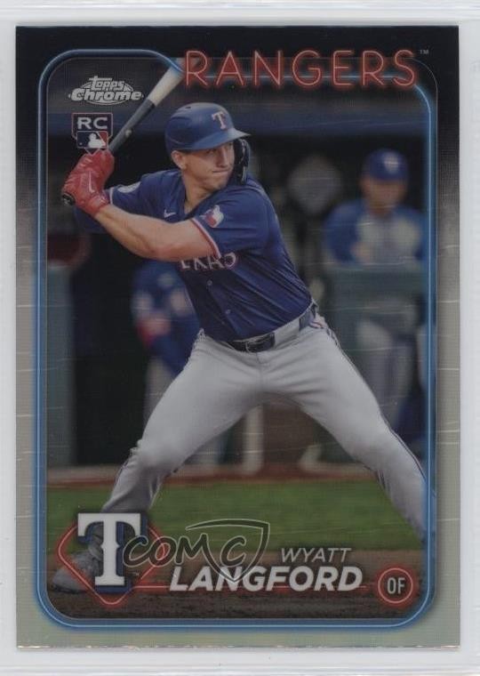 2024 Topps Chrome Update Refractor Wyatt Langford #USC35 12jg
