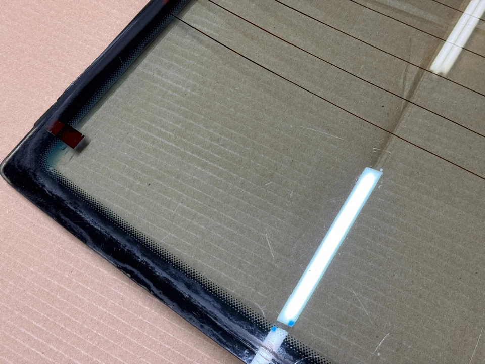 87-93 Ford Mustang janela traseira hatchback vidro com DEFROST OE Carlite Hatch GT LX - Imagem 2 de 4