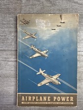 Vintage 1943 AIRPLANE POWER General Motors GM Booklet Paperback Book