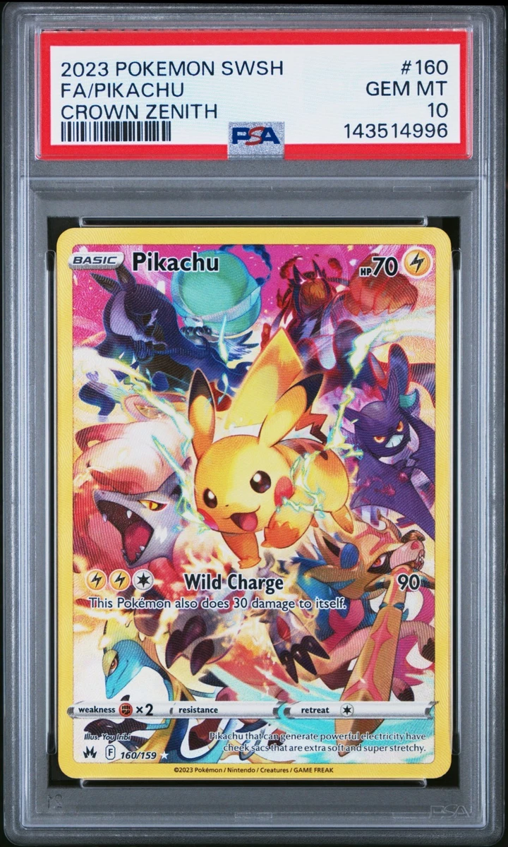 Pikachu Pokémon TCG Professional Sports Authenticator (PSA) Grade