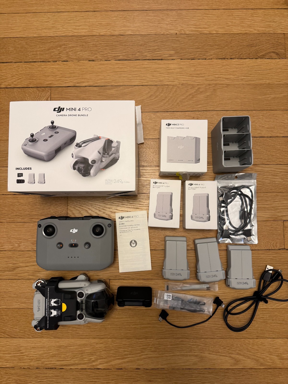 DJI Mini 4 Pro Fly More Combo Camera Drone (with RC 2 Remote)- Great for Travel