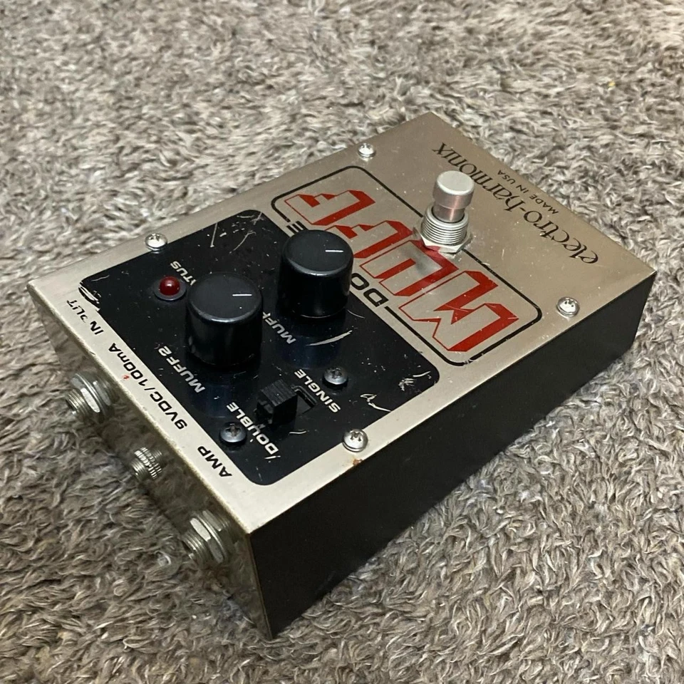 Pedale fuzz Electro-Harmonix doppio manicotto 9033 testato e funzionante - Immagine 2 di 3