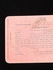1894 Chicago & Eastern Illinois Railroad Pass NY Ontario Western Ry President — photo 3