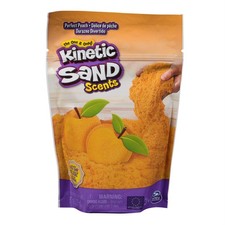 Kinetic Sand 8oz   Perfect Peach Scented Sensory Toy for Kids Ages 3 