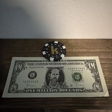The Killers VIP Poker Chip & The Legend Money Ron 2024 Hot Fuss Las Vegas RARE!