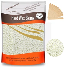 Hard Wax Beads for Hair Removal,  Waxing Beane for Brazilian Waxing, Wax Beans f