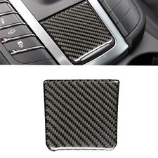 For Porsche Macan 2015-2019 Carbon Fiber Console Gear Shift Battery Panel Cover
