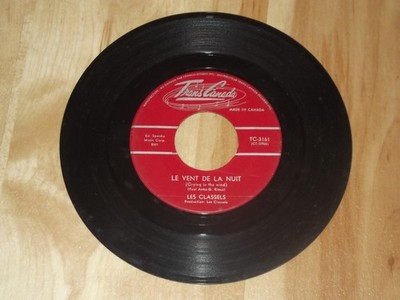 Les Classels Le Vent de la Nuit / On Dit que l'on Sait Vinyl 7'' 45 RPM