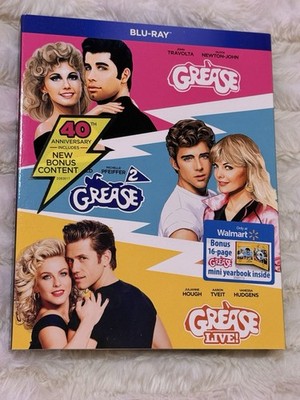 The Grease Collection [New Blu-ray] with Slipceover - John Travolta - Ships Fast