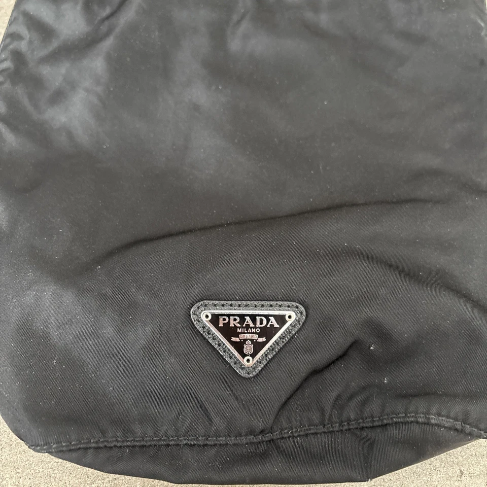 Prada Milano Drawstring Bag Black - Image 2 of 4