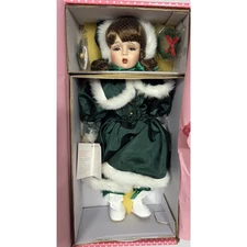 Paradise Galleries Holly Cindy Shafer Christmas Doll