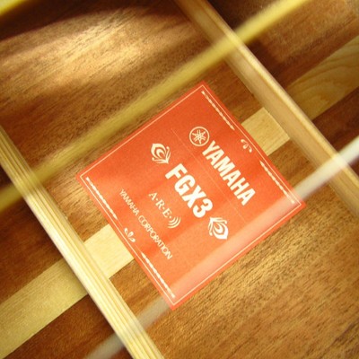 Yamaha Fgx 3 Red Label Eco With Genuine Gig Bag G5154 No.YG1318 | eBay
