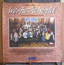 Michael Jackson, Bruce Springsteen, Cyndi Lauper, Bob Dylan, WeAreTheWorld ©1985