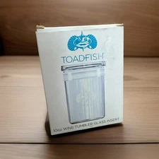 Toadfish 10 Oz Wine Tumbler Glass Insert NIB