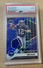 2021 Panini Mosaic Blue Mosaic Prizm 58/99 Tom Brady #281 PSA MT 9